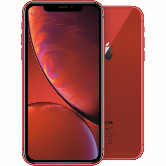 iPhone XR, 256GB, červená