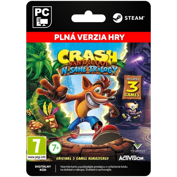 Crash Bandicoot N.Sane Trilogy [Steam]