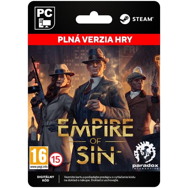 E-shop Empire of Sin [Steam]