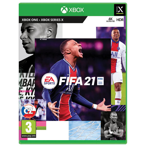 FIFA 21 CZ [XBOX ONE] - BAZÁR (použitý tovar)