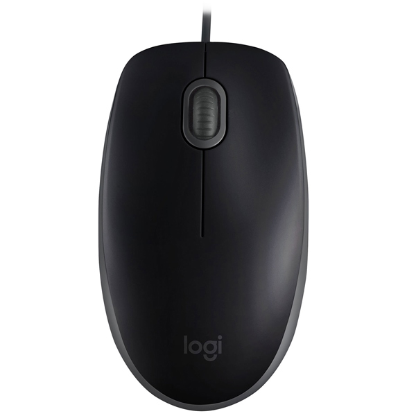 Kancelárska myš Logitech B110 Silent, čierna