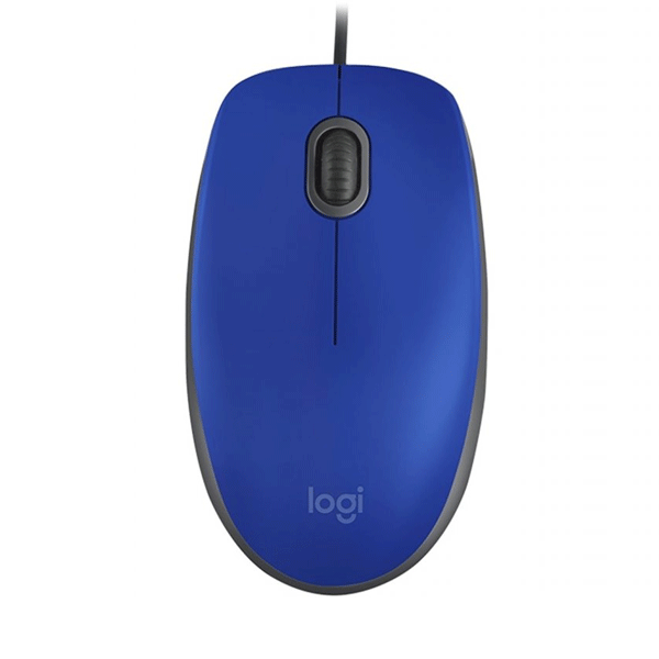 Kancelárska myš Logitech M110 Silent, modrá