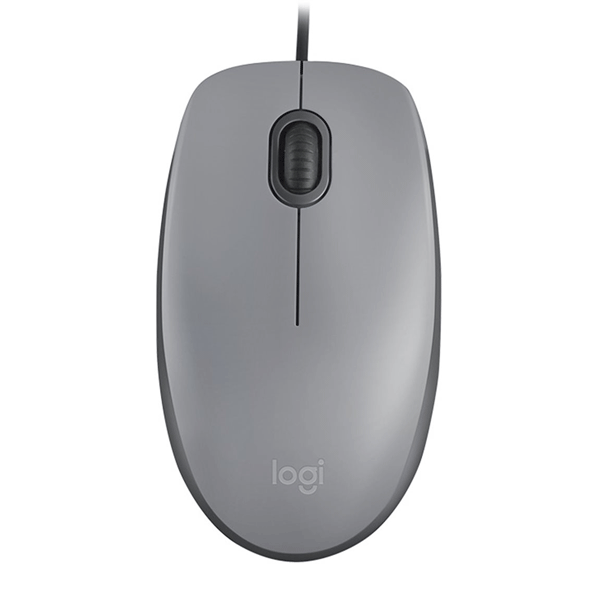 Kancelárska myš Logitech M110 Silent, sivá