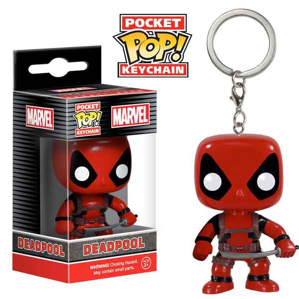 Kľúčenka Pocket POP! Marvel Comics Deadpool