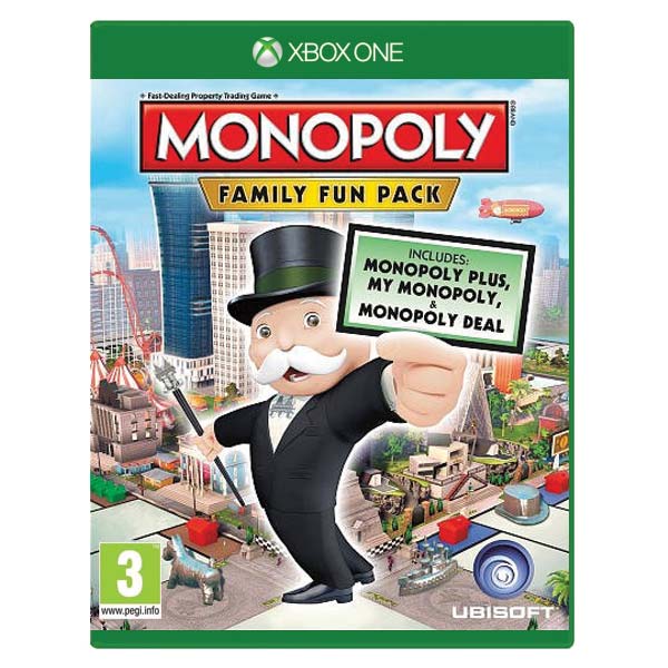 Monopoly: Family Fun Pack [XBOX ONE] - BAZÁR (použitý tovar)