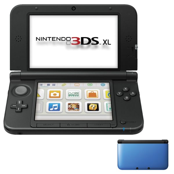 Nintendo 3DS XL, Blue/black