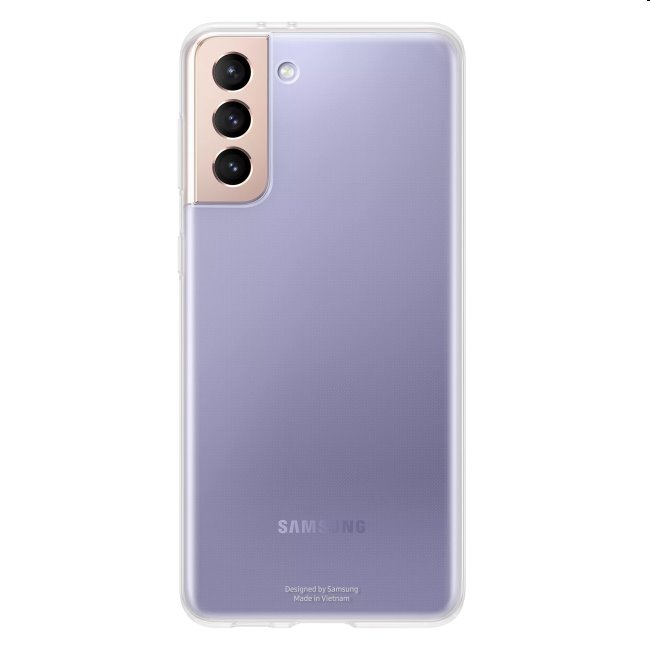 E-shop Zadný kryt Clear Cover pre Samsung Galaxy S21 Plus - G996B, transparentná (EF-QG996T) EF-QG996TTEGWW