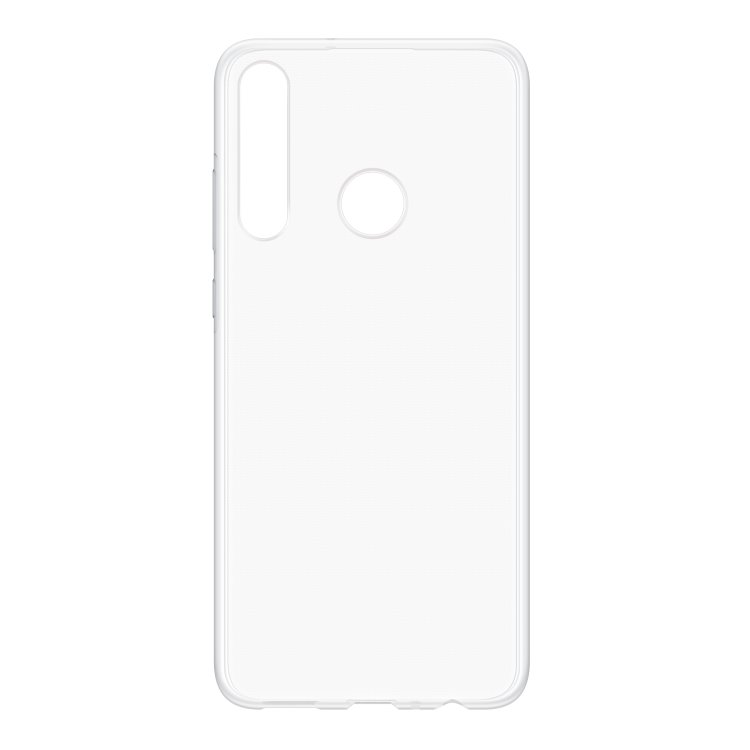 Puzdro originálne TPU Cover pre Huawei P40 Lite E, Transparent 51994006