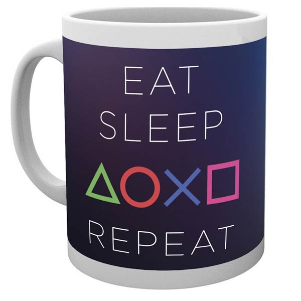 Hrnček Eat Sleep Play Repeat (Playstation)