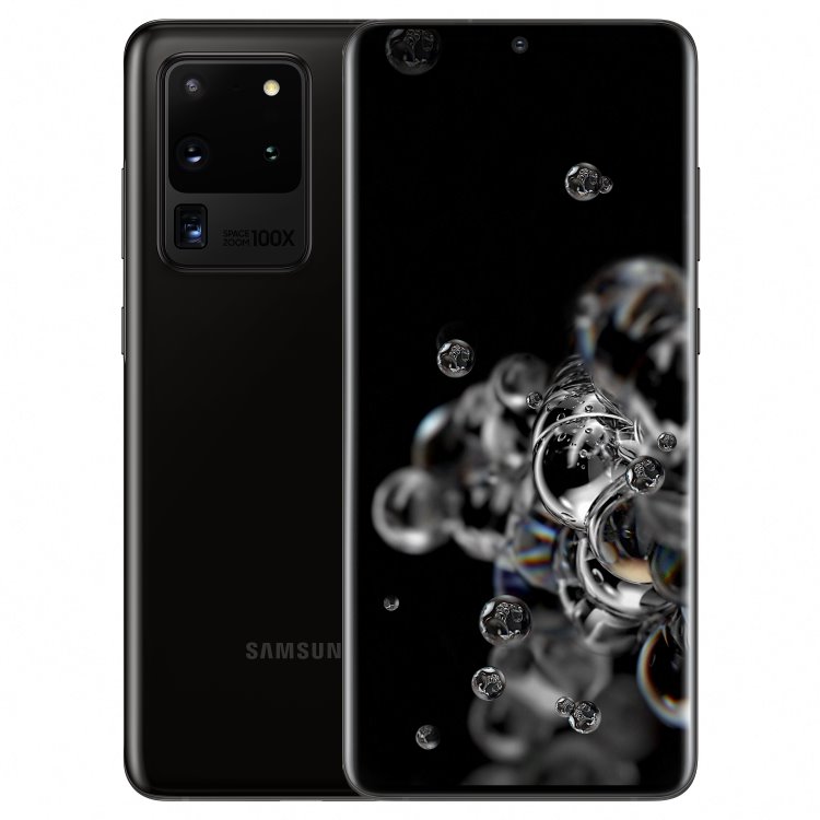 Samsung Galaxy S20 Ultra 5G - G988B, Dual SIM, 12/128GB, Cosmic Black - rozbalené balenie