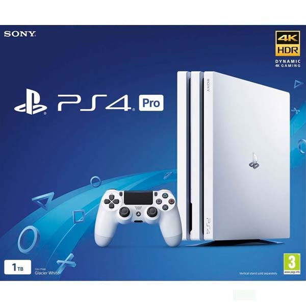 Sony PlayStation 4 Pro 1TB, glacier white