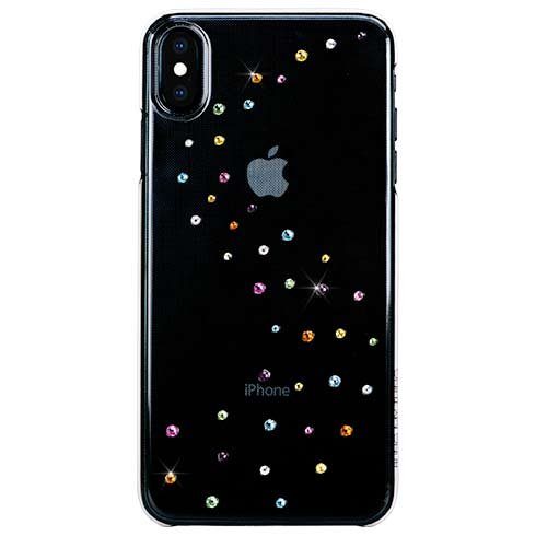 Swarovski kryt Milky Way pre iPhone XS Max - Cotton Candy