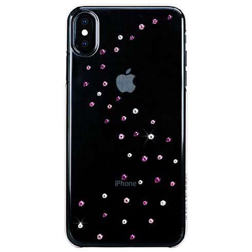 Swarovski kryt Milky Way pre iPhone XS Max - Rose Sparkles