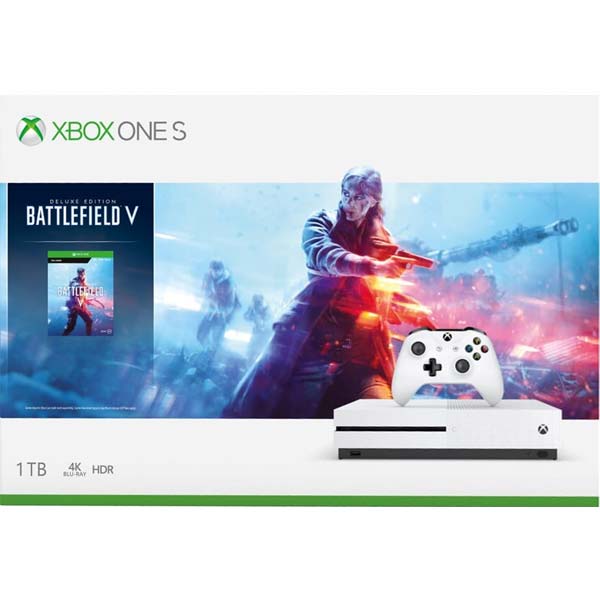 Xbox One S 1TB (Battlefield 5 Bundle) - OPENBOX (Rozbalený tovar s plnou zárukou)