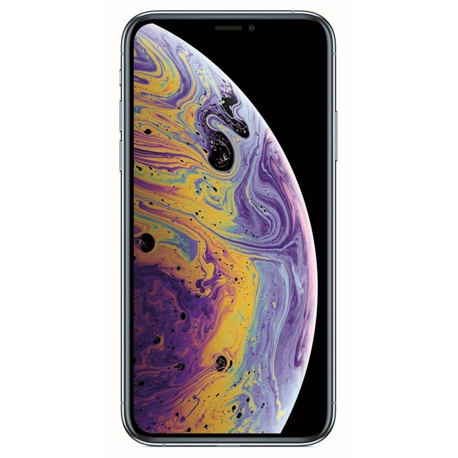 iPhone Xs, 512GB, strieborná