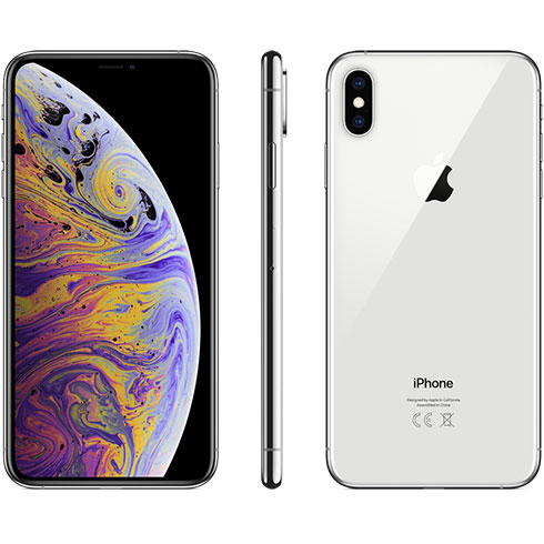 iPhone Xs Max, 256GB, strieborná