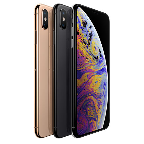 iPhone Xs Max, 64GB, kozmická sivá