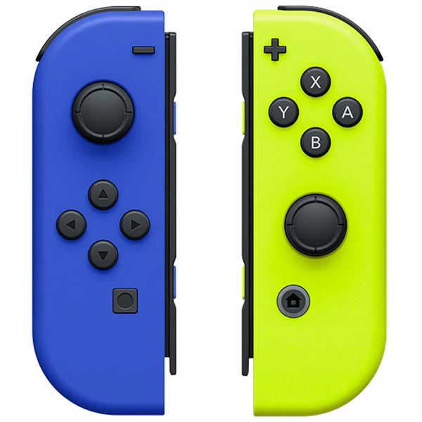 Ovládače Nintendo Joy-Con Pair, modrý / neónovo žltý