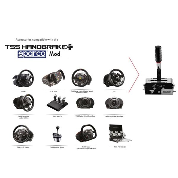 Thrustmaster TSS Handbrake Sparco Mod+ (PC/XBOX/PS4 4060107)