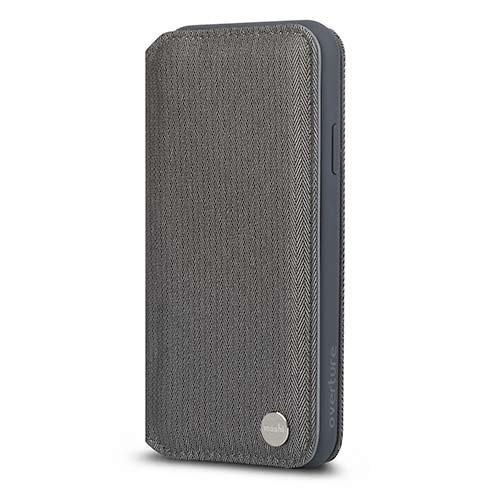 Moshi puzdro Overture pre iPhone XS Max, herringbone gray