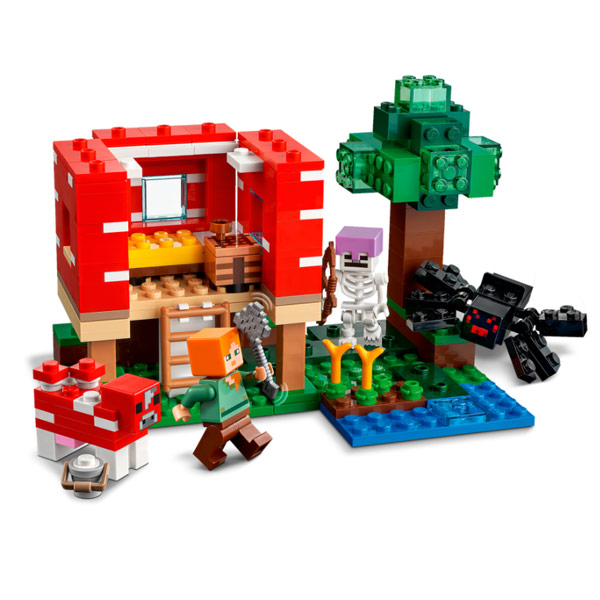 LEGO Minecraft: The Mushroom House