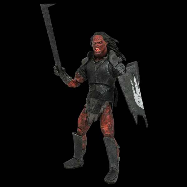 Figúrka Series 3 Uruk Hai Orc Deluxe (Lord of the Rings)