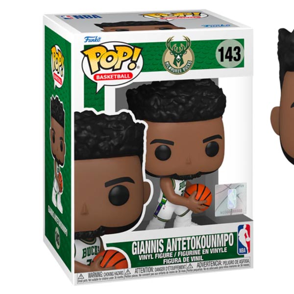 POP! Basketball NBA: Giannis Antetokounmpo (Milwaukee Bucks) City Edition 2021