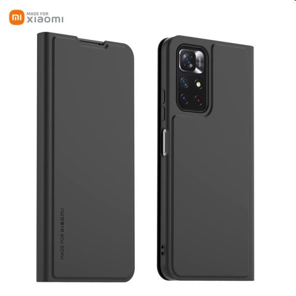 Knižkové puzdro Made for Xiaomi pre Xiaomi Redmi Note 11/11s, čierna Knižkové puzdro Made for Xiaomi pre Xiaomi Redmi Note 11/11s, čierna