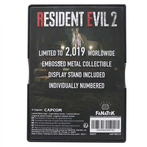 Claire Redfield Ingot (Resident Evil) Limited Edition