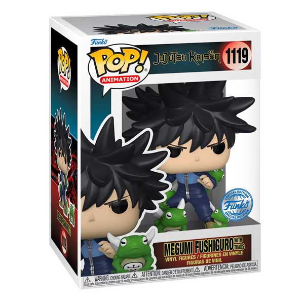 POP! Animation: Megumi Fushiguro with Toads (Jujutsu Kaisen) Special Edition