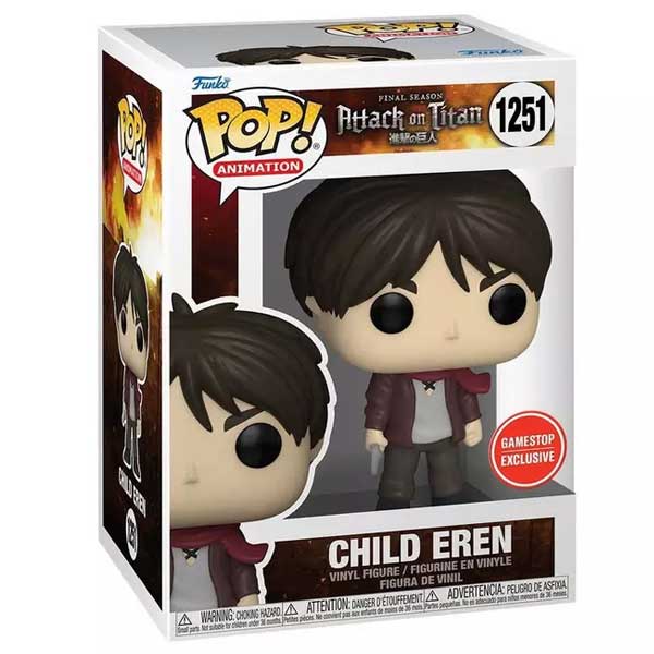 POP! Animation: Collector Box (Attack on Titan) Gamestop Exclusive