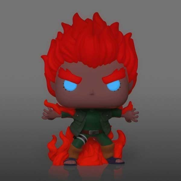 POP! Animation: Might Guy (Eight Inner Gates) (Naruto Shippuden) Special Edition (Glows in The Dark)