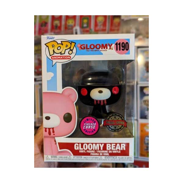 POP! Gloomy Bear (Gloomy the Naughty Grizzly) Special Edition Flocked CHASE