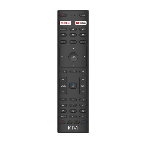 Kivi TV 43U740NB, 43" (109 cm),UHD, Google Android TV, čierna
