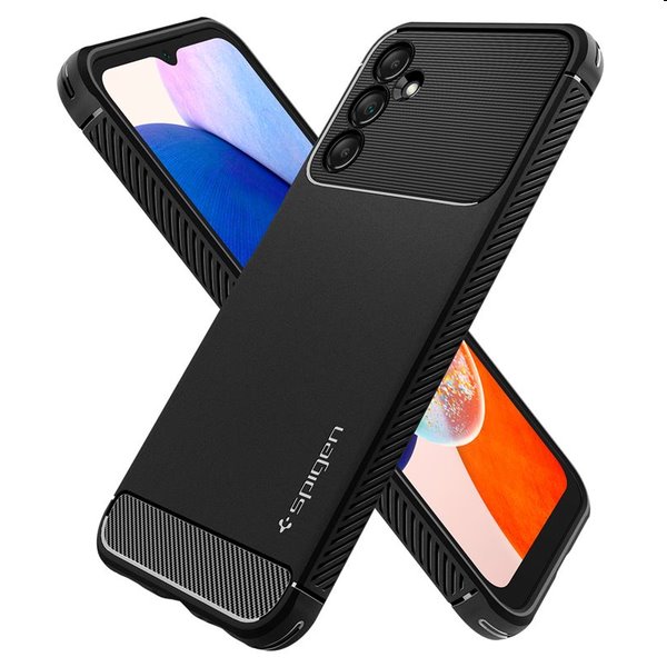 Zadný kryt Spigen Rugged Armor pre Samsung Galaxy A14 5G, čierna