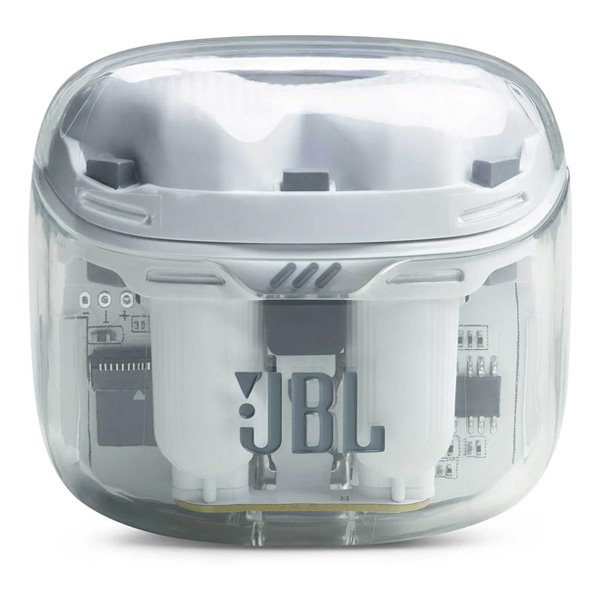 JBL Tune Flex bezdrôtové slúchadlá, ghost white