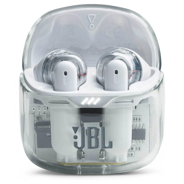 JBL Tune Flex bezdrôtové slúchadlá, ghost white