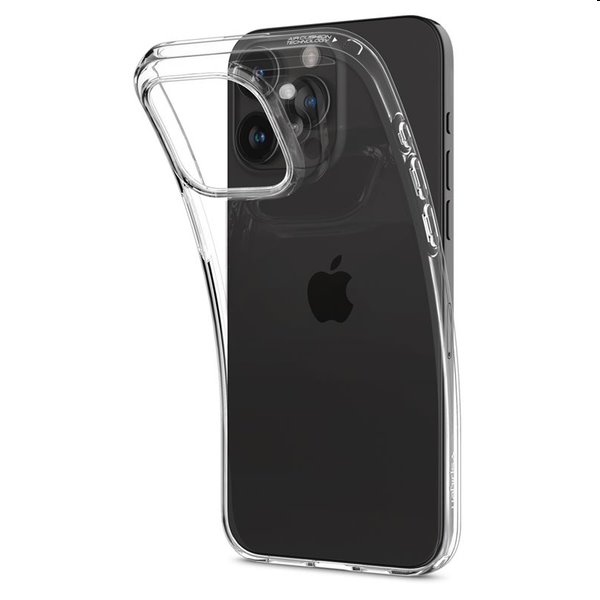 Zadný kryt Zadný kryt Spigen Liquid Crystal pre Apple iPhone 15 Pro Max, transparentná