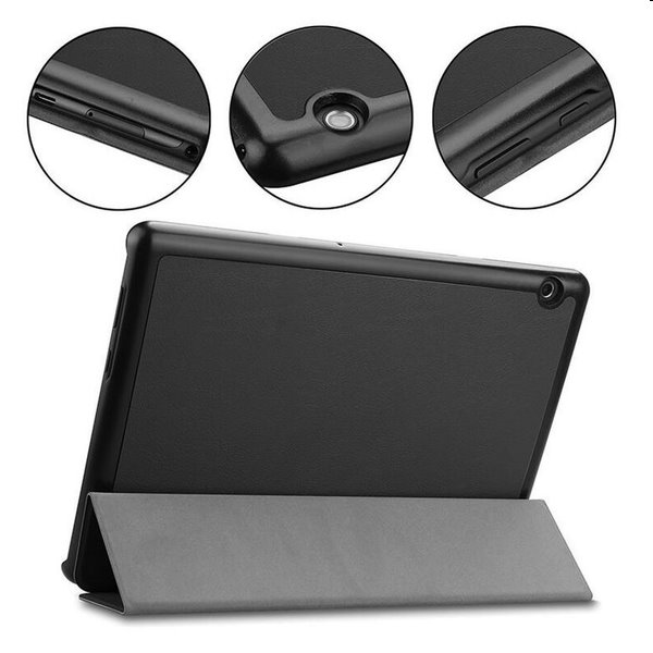 Tactical Book Tri Fold for Samsung X710/X716 Galaxy Tab S9, black