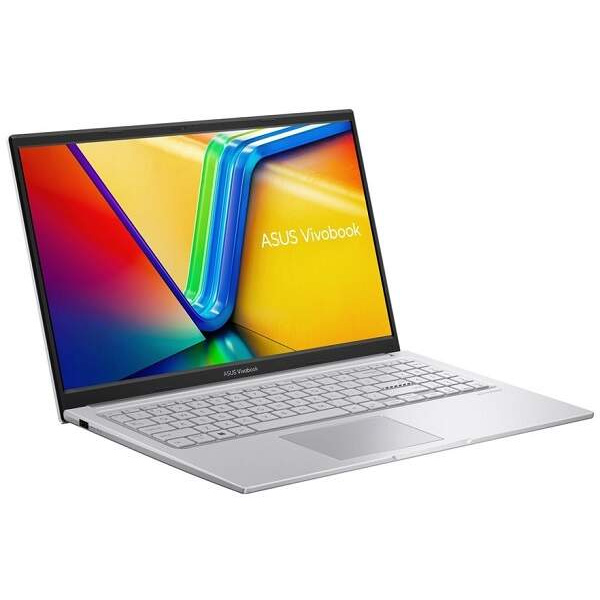 ASUS Vivobook 15, i5-1235U, 8 GB/512 GB PCIE G3 SSD, 15,6" FHD, Intel UMA, W11H, strieborná