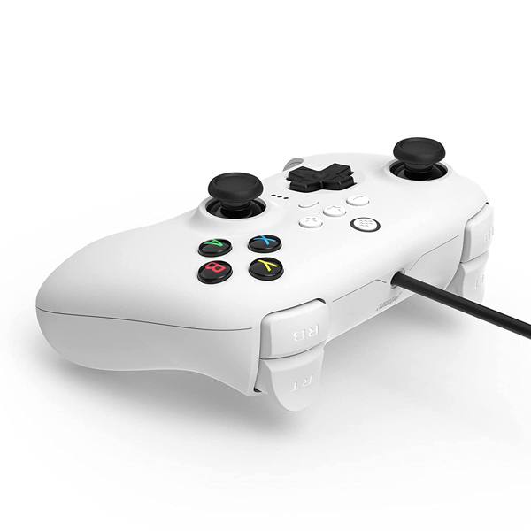 Káblový ovládač 8BitDo Ultimate pre PC a Nintendo Switch, White