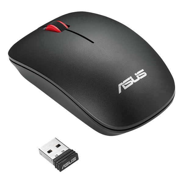 ASUS Mouse WT300 Wireless, čierno-červená