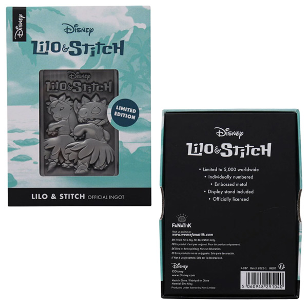 Ingot Lilo and Stitch (Disney) Limited Edition