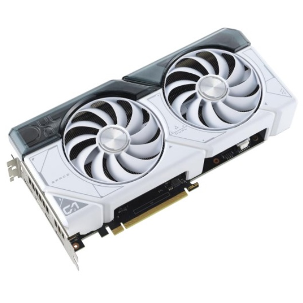 Grafická karta ASUS Dual GeForce RTX 4070 White OC Edition, 12 GB, GDDR6x. biela