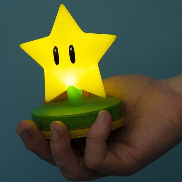 Mini stolná lampa Super Star Light (Nintendo)