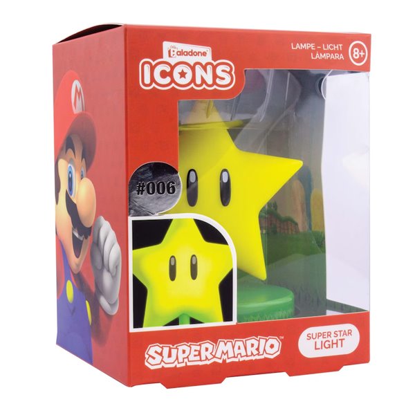 Mini stolná lampa Super Star Light (Nintendo)