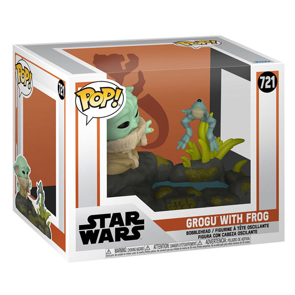 POP! Grogu with Frog (Star Wars The Mandalorian) Deluxe Edition