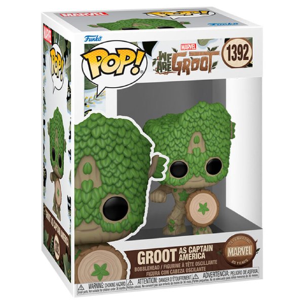 POP! Groot as Captain America (We are Groot)