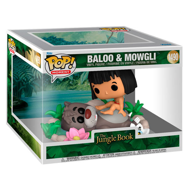 POP! Moment: Baloo & Mowgli (The Jungle Book)