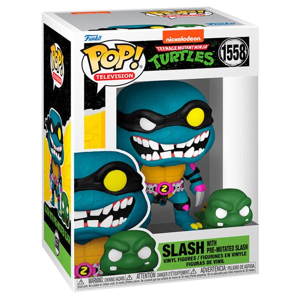 POP! TV: Slash and Pre Mutated Slash (Teenage Mutant Ninja Turtles)